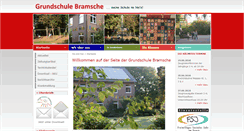Desktop Screenshot of grundschule-bramsche.de